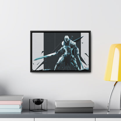 Blade of the Shattered Realm - Gallery Canvas Wraps, Horizontal Frame