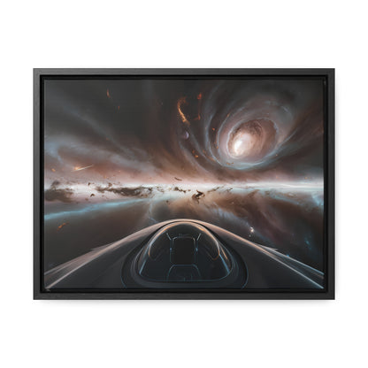 Journey Through the Celestial Abyss - Gallery Canvas Wraps, Horizontal Frame