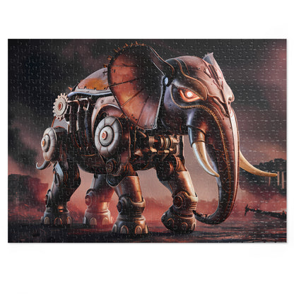 Iron Mammoth - Jigsaw Puzzle (30, 110, 252, 500,1000-Piece)