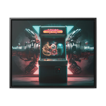 Quantum Arcade Revolution - Gallery Canvas Wraps, Horizontal Frame