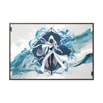 Ethereal Sentinel of the Tides - Gallery Canvas Wraps, Horizontal Frame