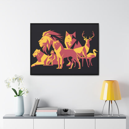 Wild Harmony - Gallery Canvas Wraps, Horizontal Frame