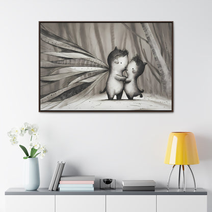 Whispers of the Forest - Gallery Canvas Wraps, Horizontal Frame