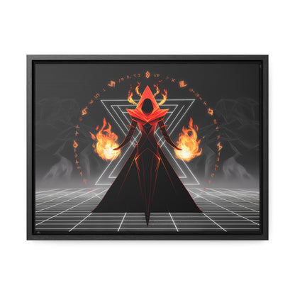 Eternal Pyromancer - Gallery Canvas Wraps, Horizontal Frame