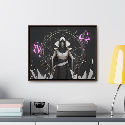 Veil of the Arcane Wraith - Gallery Canvas Wraps, Horizontal Frame