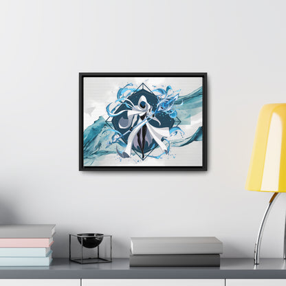 Ethereal Sentinel of the Tides - Gallery Canvas Wraps, Horizontal Frame