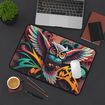 Graffiti Owl - Desk Mat