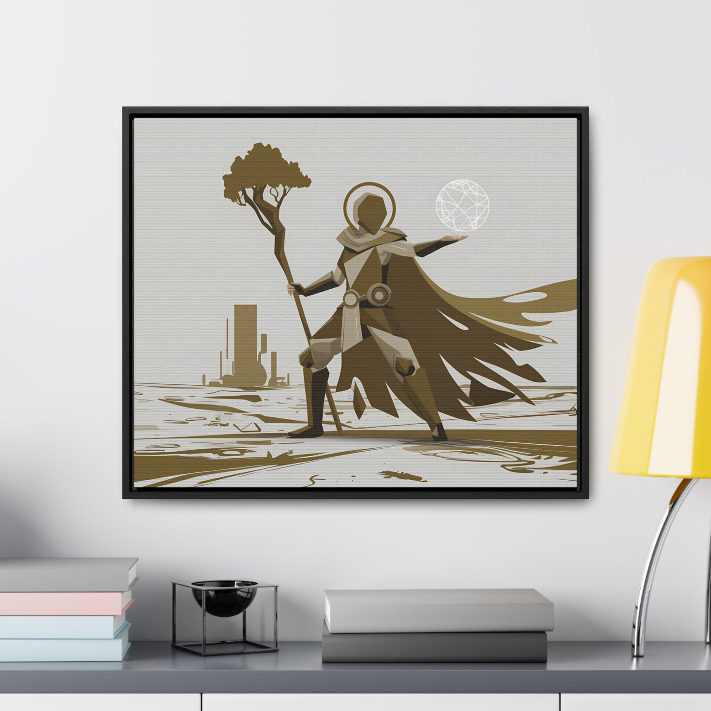 Guardian of the Wasteland - Gallery Canvas Wraps, Horizontal Frame