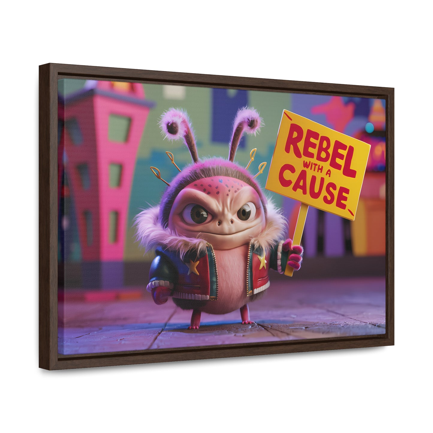 Rebel with a Cause - Gallery Canvas Wraps, Horizontal Frame