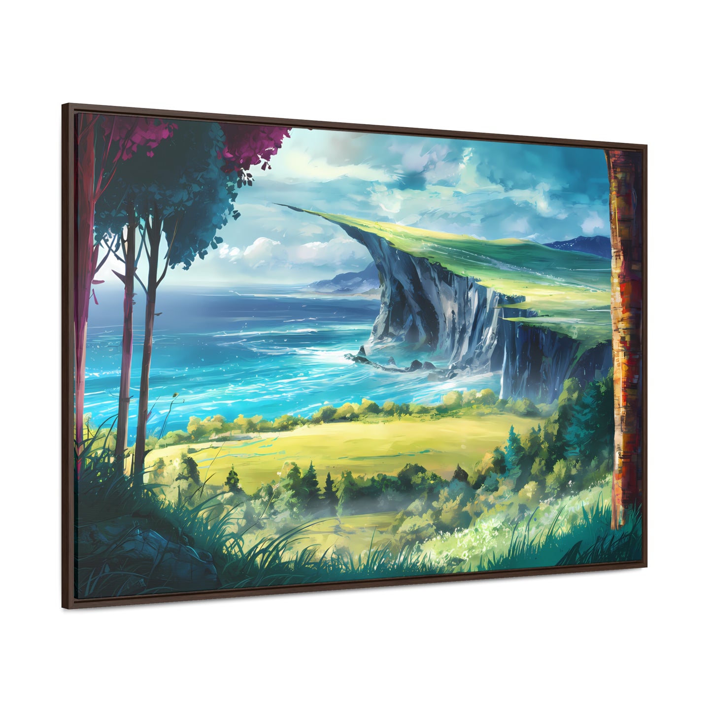 Edge of the Horizon - Gallery Canvas Wraps, Horizontal Frame