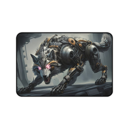 Mecha Wolf - Desk Mat