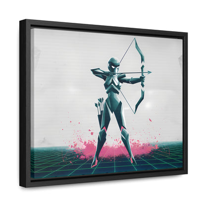 Digital Sentinel - Gallery Canvas Wraps, Horizontal Frame