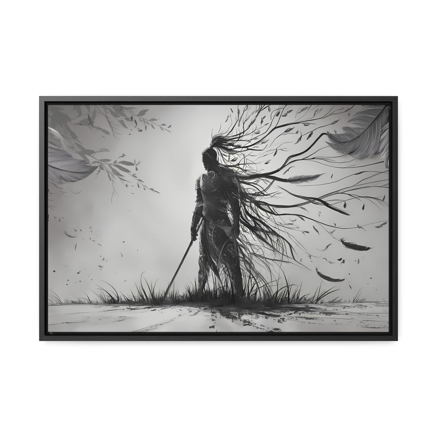 Echoes of the Fallen - Gallery Canvas Wraps, Horizontal Frame