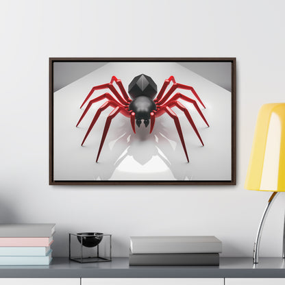 Crimson Arachnid - Gallery Canvas Wraps, Horizontal Frame