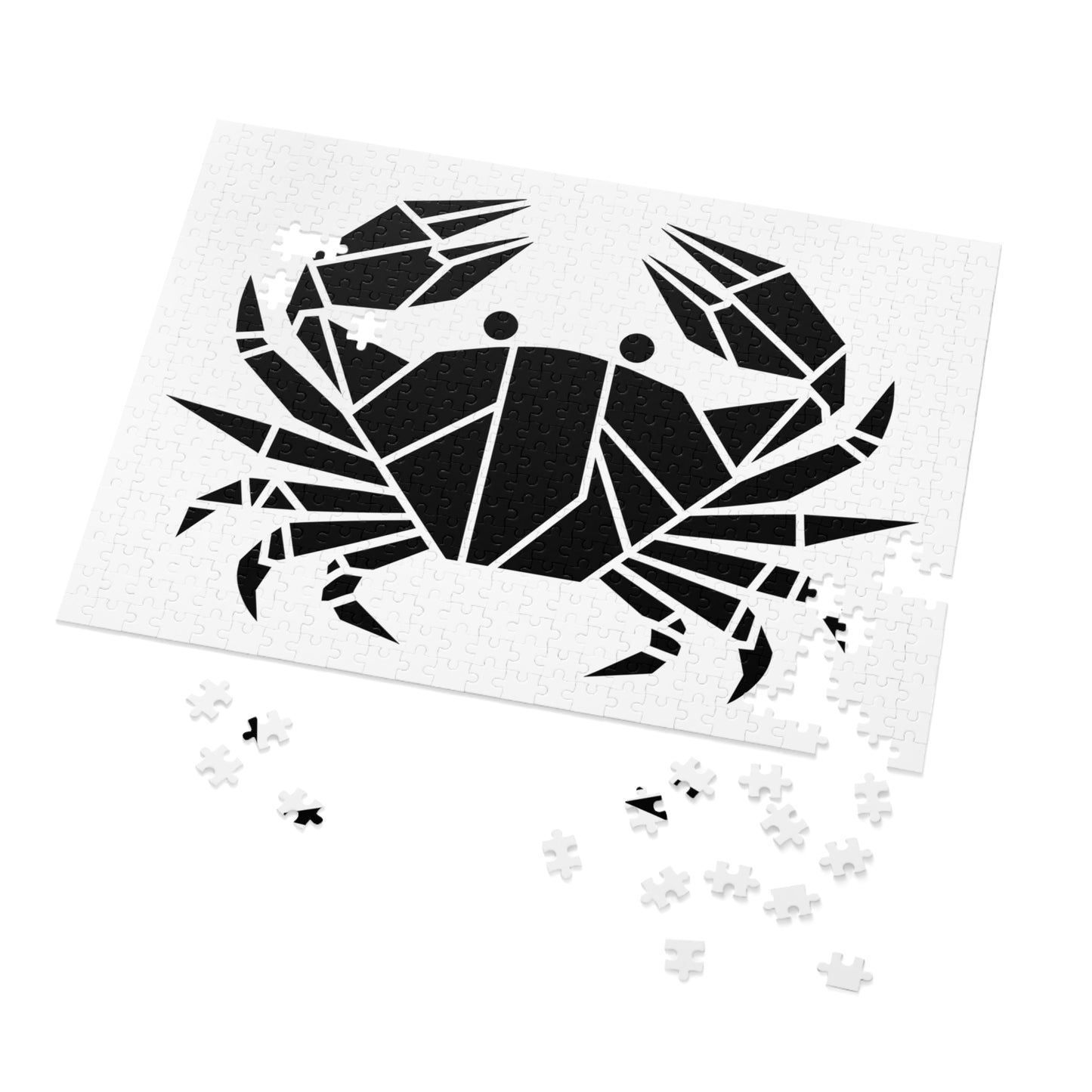 Geometric Crab Design - Jigsaw Puzzle (30, 110, 252, 500,1000-Piece)