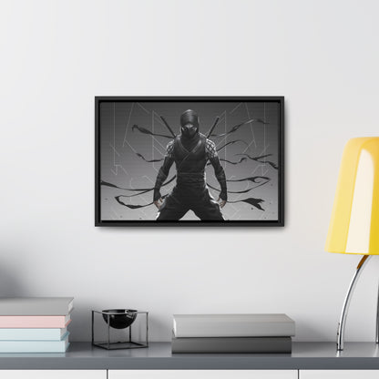 Shadowblade Sentinel - Gallery Canvas Wraps, Horizontal Frame