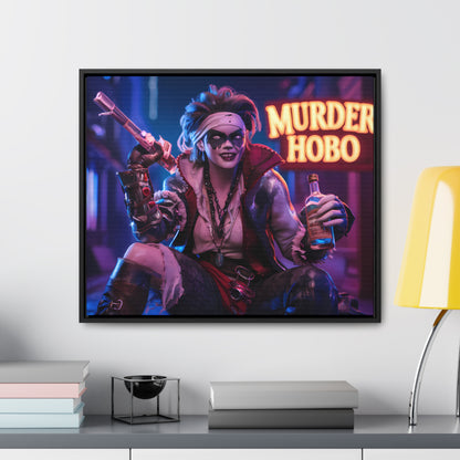 Neon Anarchy - Gallery Canvas Wraps, Horizontal Frame