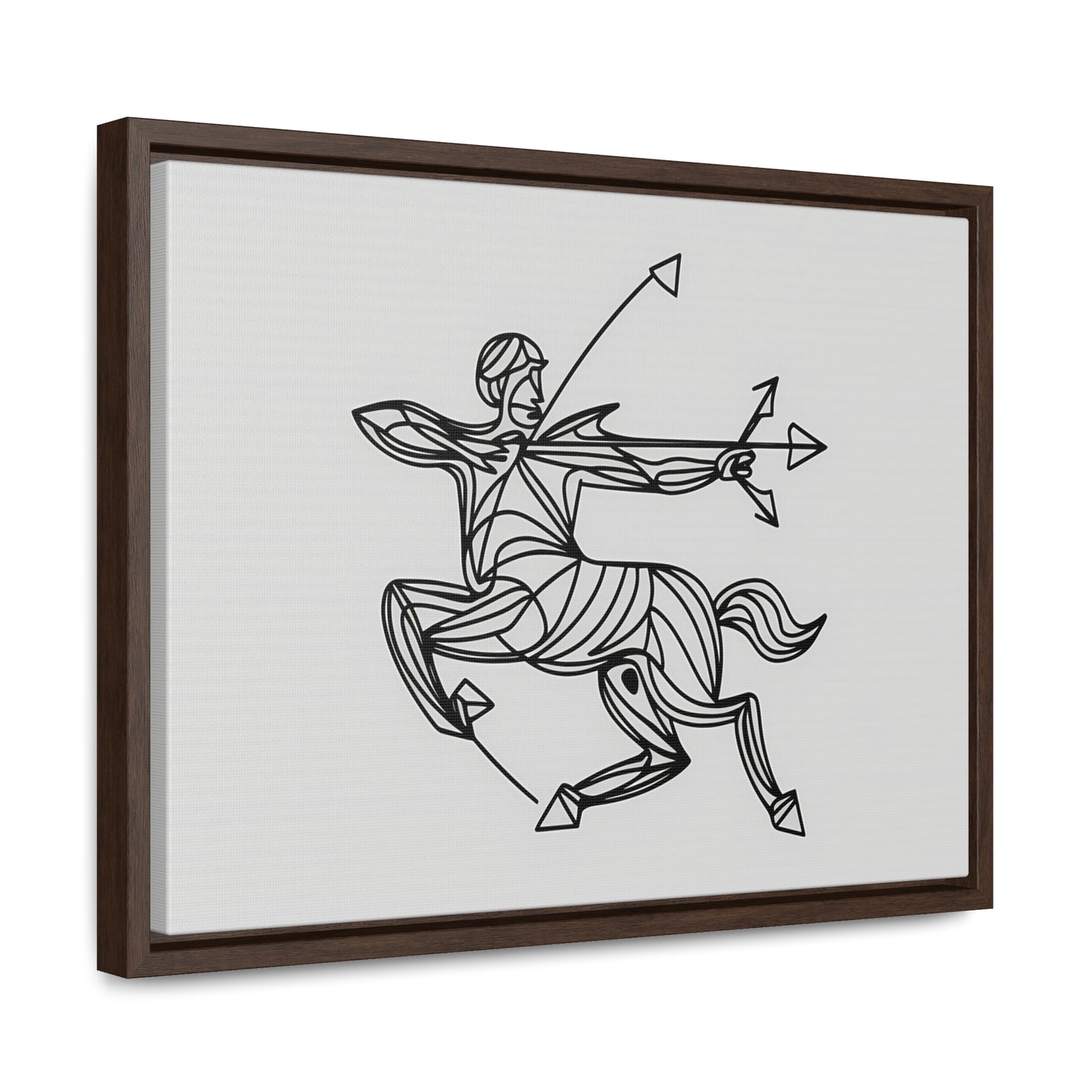 Centaur's Precision - Gallery Canvas Wraps, Horizontal Frame