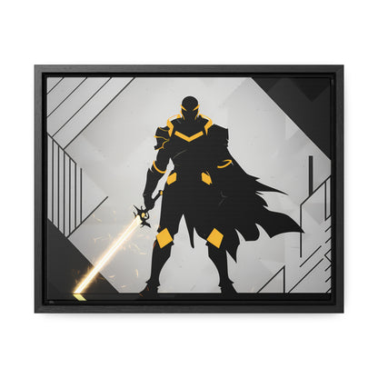 The Sentinel of Shadows - Gallery Canvas Wraps, Horizontal Frame