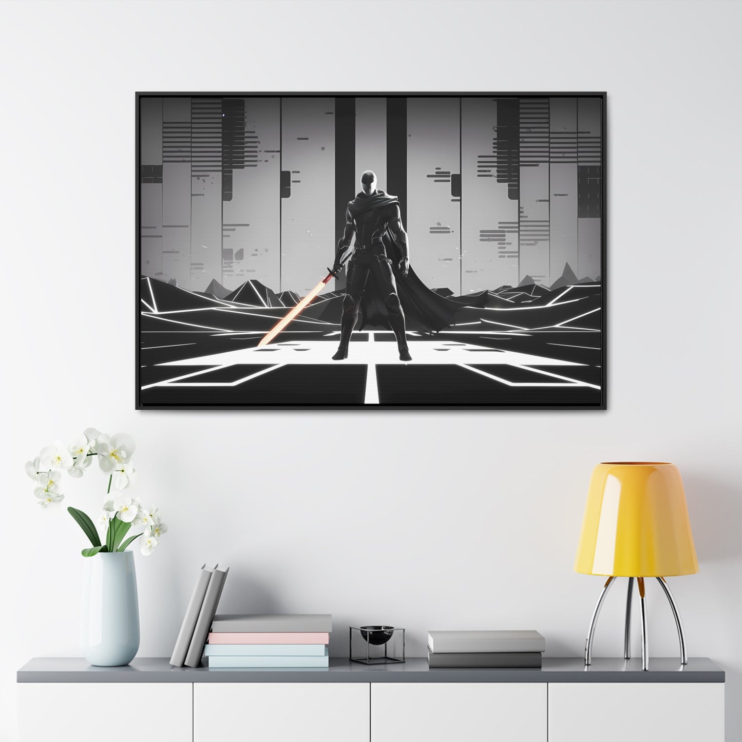 Dark Sentinel - Gallery Canvas Wraps, Horizontal Frame