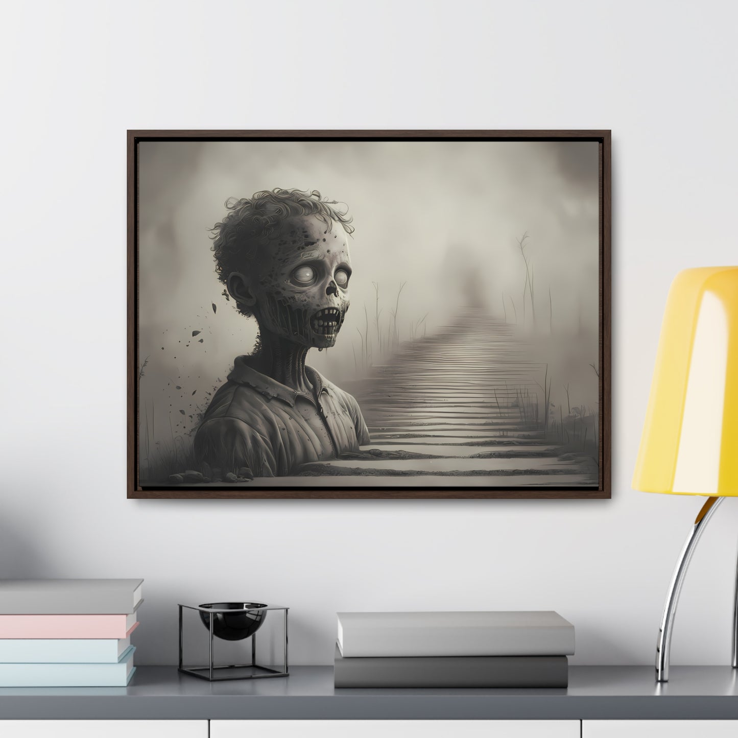 Echoes of the Forgotten - Gallery Canvas Wraps, Horizontal Frame