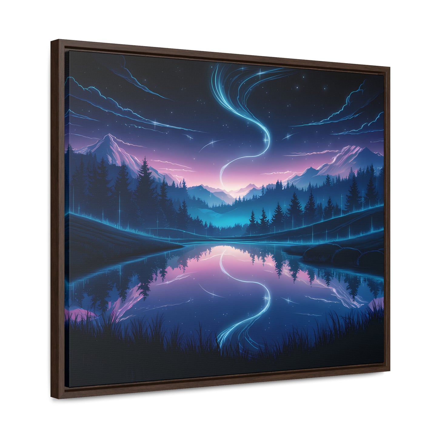 Celestial Reflection - Gallery Canvas Wraps, Horizontal Frame