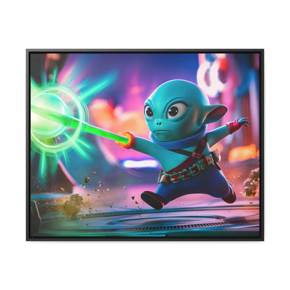 Galactic Defender - Gallery Canvas Wraps, Horizontal Frame