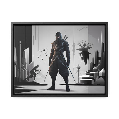 Shadowblade: The Silent Protector - Gallery Canvas Wraps, Horizontal Frame