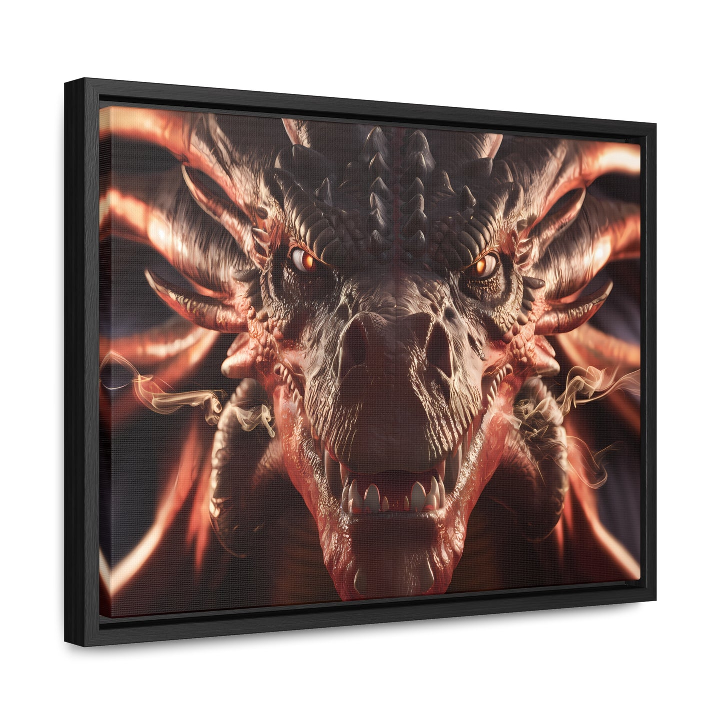 Wrath of the Inferno Dragon - Gallery Canvas Wraps, Horizontal Frame