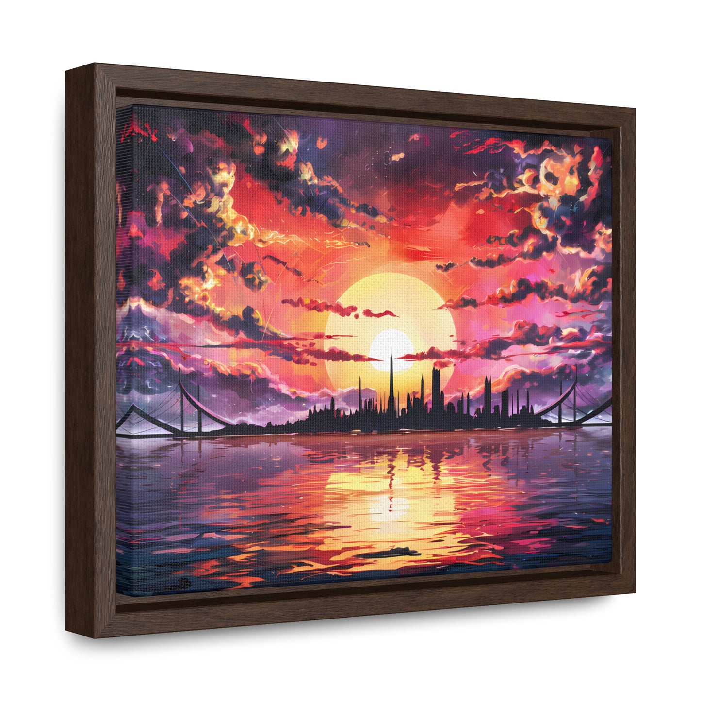 Eternal Radiance - Gallery Canvas Wraps, Horizontal Frame