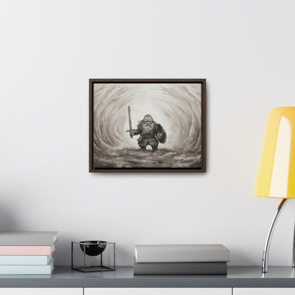 Defender of the Hollowed Path - Gallery Canvas Wraps, Horizontal Frame