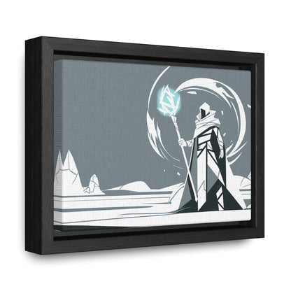 Mage of the Frozen Wastes - Gallery Canvas Wraps, Horizontal Frame