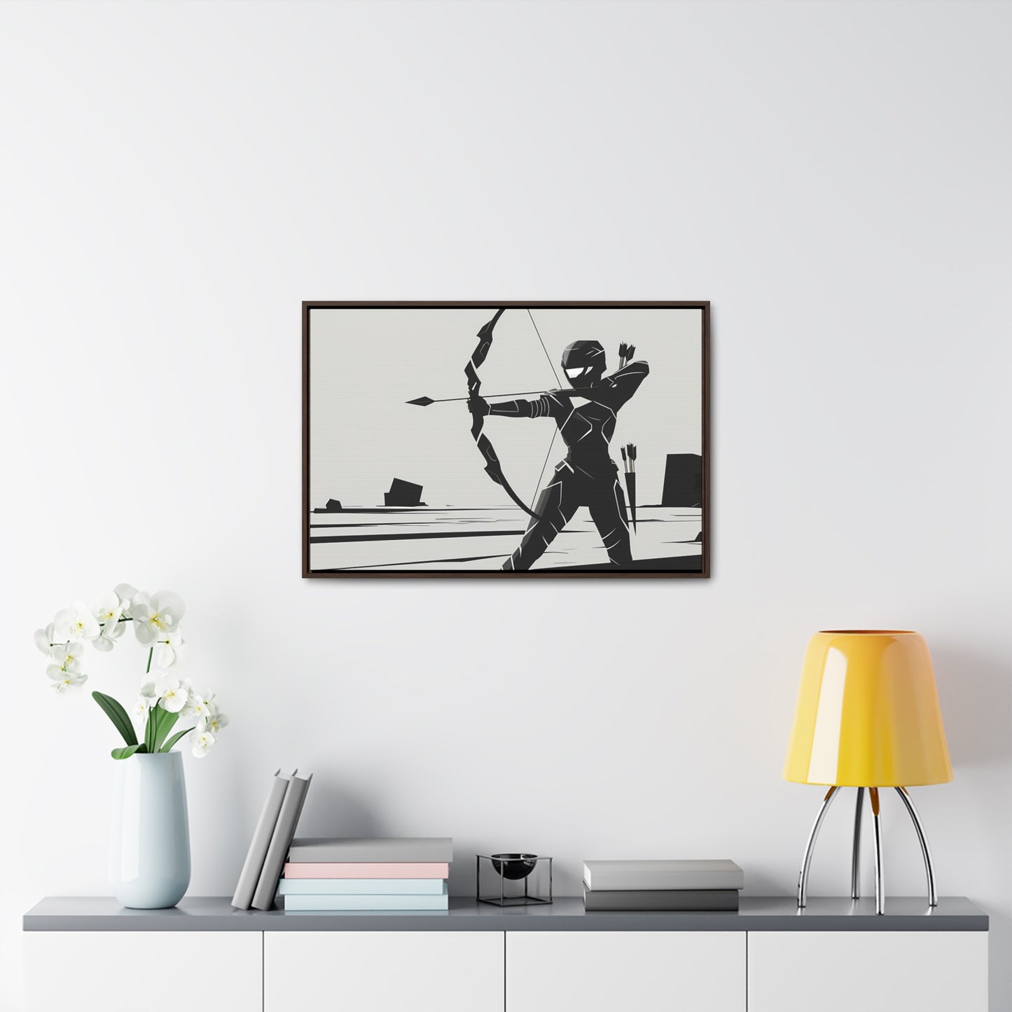 Silent Hunter - Gallery Canvas Wraps, Horizontal Frame