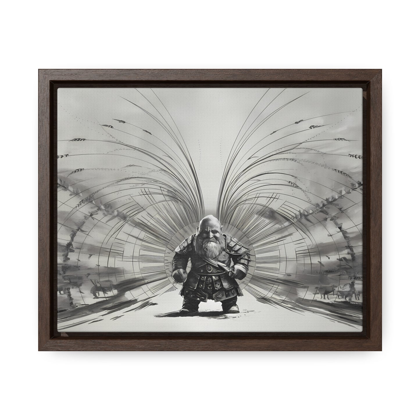 Guardian of the Elemental Winds - Gallery Canvas Wraps, Horizontal Frame