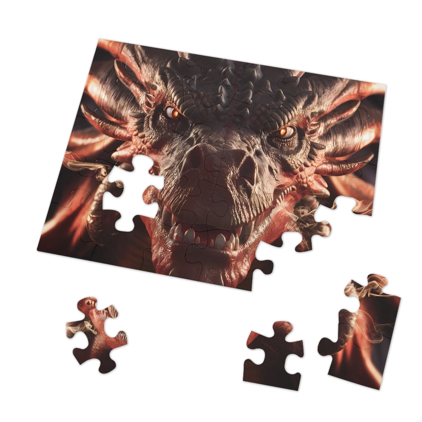 Inferno's Gaze - Jigsaw Puzzle (30, 110, 252, 500,1000-Piece)