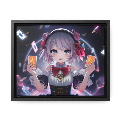 "Arcane Card Mastery" - Gallery Canvas Wraps, Horizontal Frame