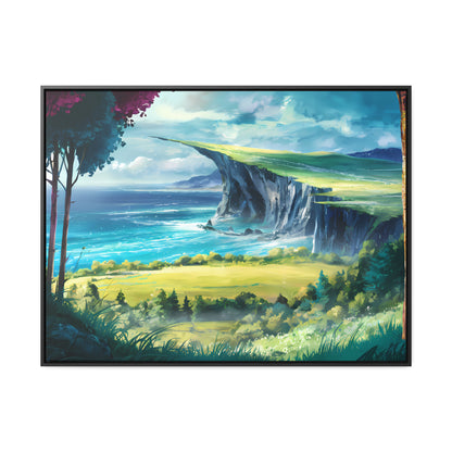 Edge of the Horizon - Gallery Canvas Wraps, Horizontal Frame