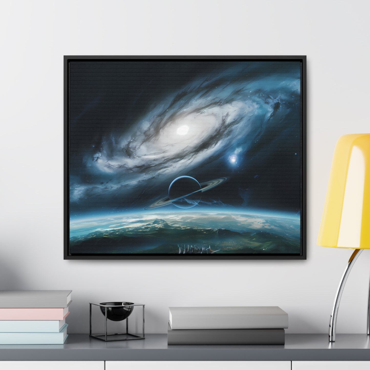 Celestial Spiral - Gallery Canvas Wraps, Horizontal Frame