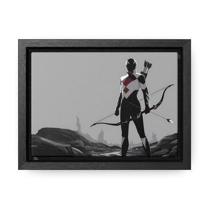 Silent Marksman - Gallery Canvas Wraps, Horizontal Frame