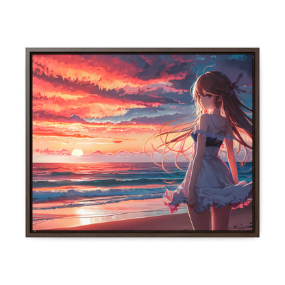 Sunset Reverie - Gallery Canvas Wraps, Horizontal Frame