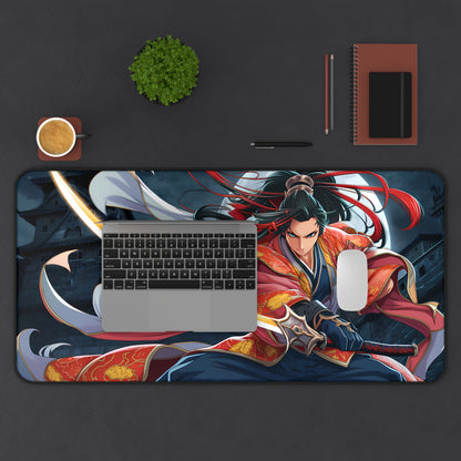 Blade of the Crimson Samurai - Desk Mat