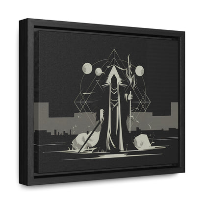 The Arcane Guardian of the Shadows - Gallery Canvas Wraps, Horizontal Frame