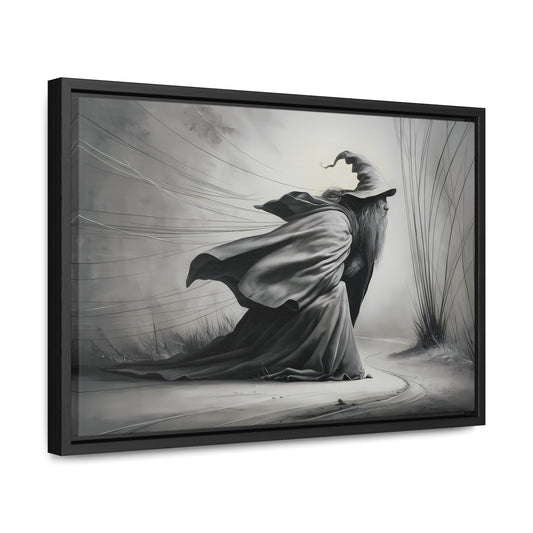 The Silent Wanderer - Gallery Canvas Wraps, Horizontal Frame