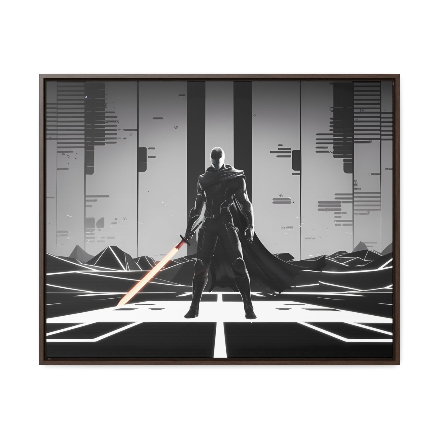 Dark Sentinel - Gallery Canvas Wraps, Horizontal Frame