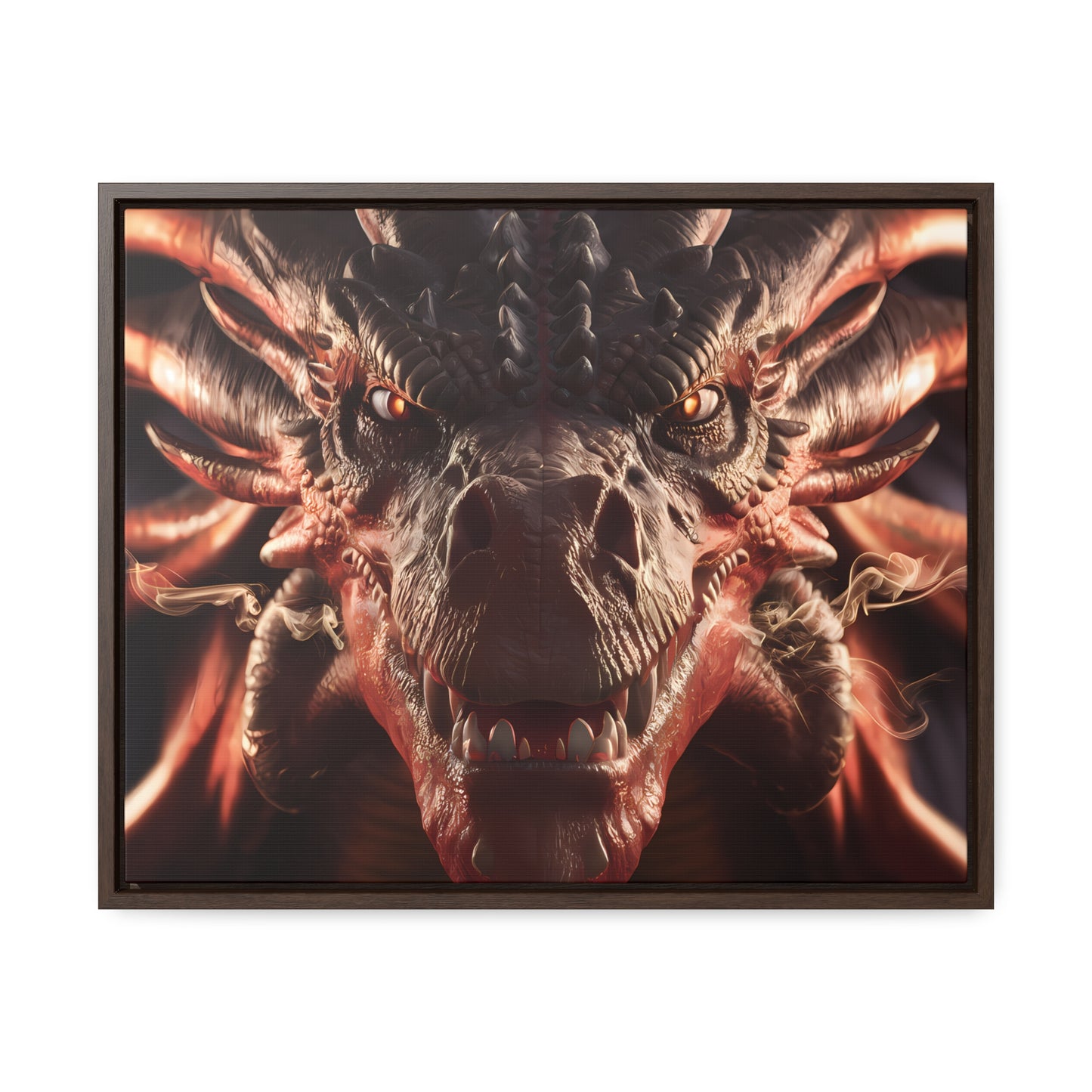 Wrath of the Inferno Dragon - Gallery Canvas Wraps, Horizontal Frame