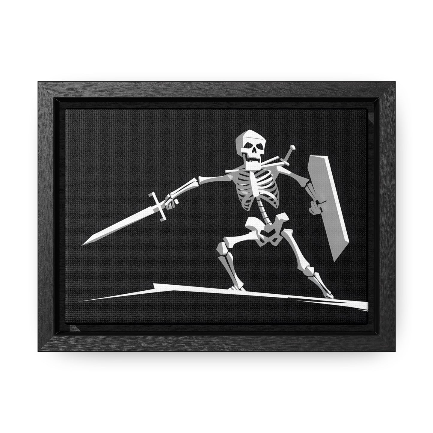 The Undead Sentinel - Gallery Canvas Wraps, Horizontal Frame