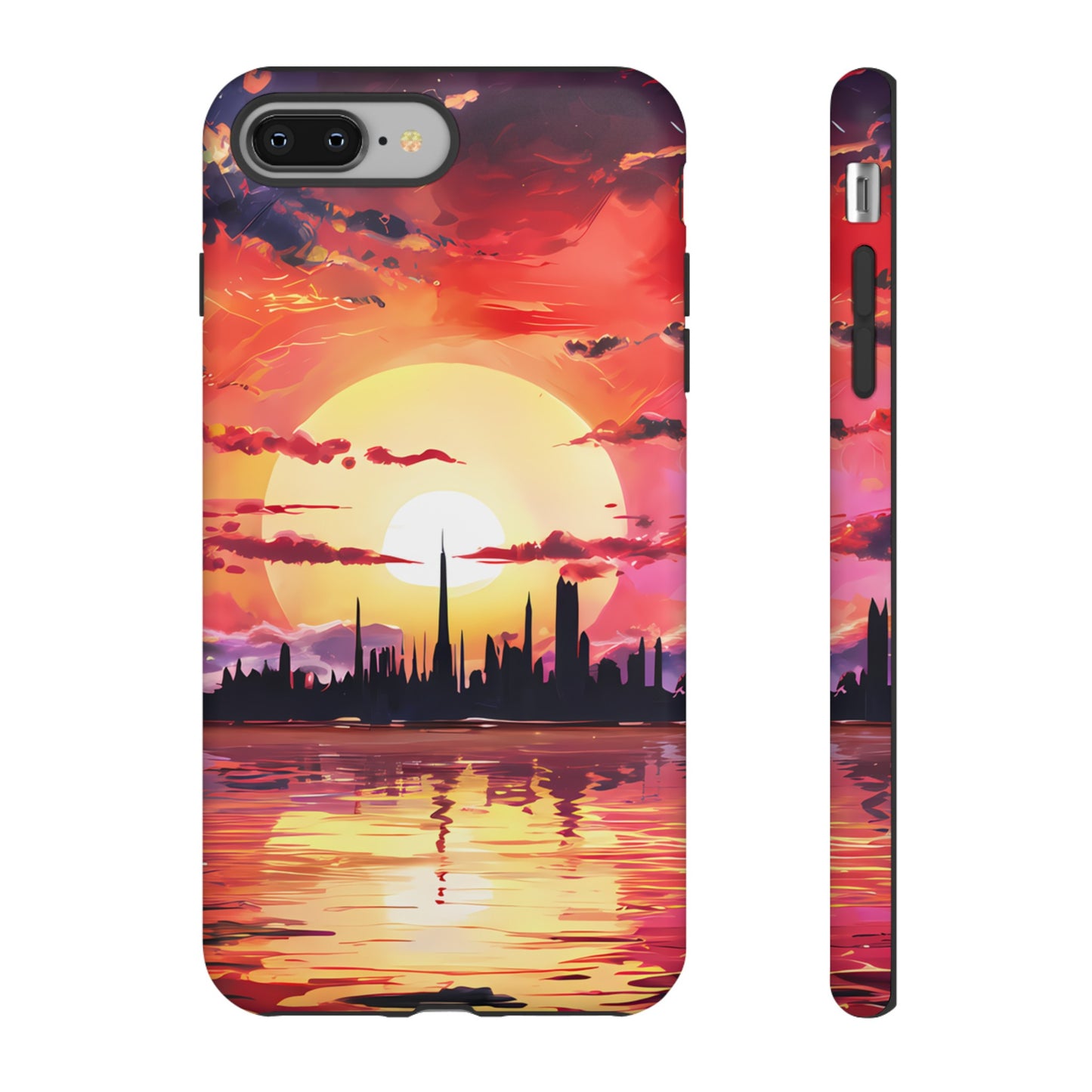 Anime Island City - Smartphone Tough Cases