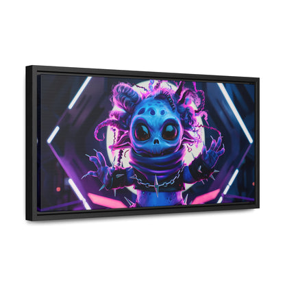 Alien Punk Starlet - Gallery Canvas Wraps, Horizontal Frame