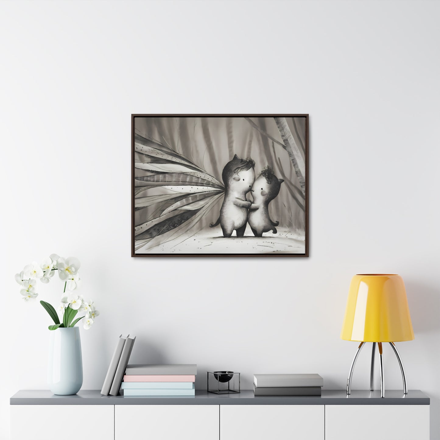 Whispers of the Forest - Gallery Canvas Wraps, Horizontal Frame