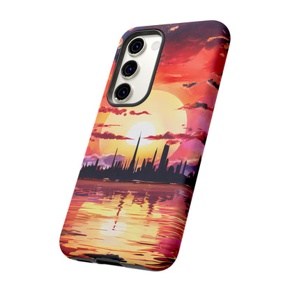 Anime Island City - Smartphone Tough Cases